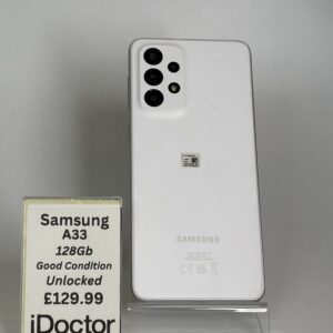 Samsung Galaxy A33 – 128GB – White