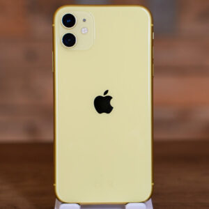 Apple iPhone 11 64GB – Yellow – Unlocked – 100% Battery – Good Condition