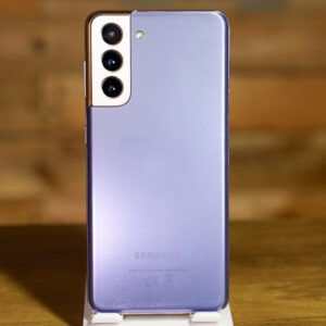 Samsung Galaxy S21 5G – Purple – Used Condition (light screen burn)– 91% Battery Health – Unlocked