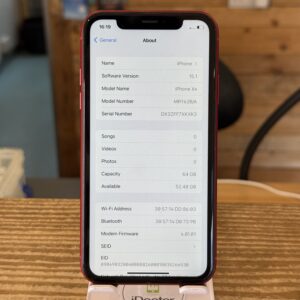 Apple iPhone XR 64GB – Red – Good Condition – 93% Battery Health – Unlocked - Image 7