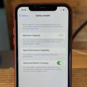 Apple iPhone XR 64GB – Red – Good Condition – 93% Battery Health – Unlocked - Image 6