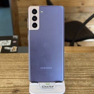 Samsung Galaxy S21 5G – Purple – Used Condition (light screen burn)– 91% Battery Health – Unlocked